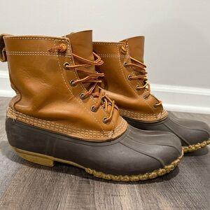 L.L. Bean Brown and Tan Men's Boots